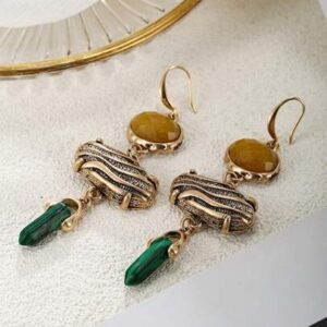 Natural Gemstone Earrings