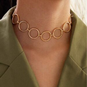 Geometric Circle Choker