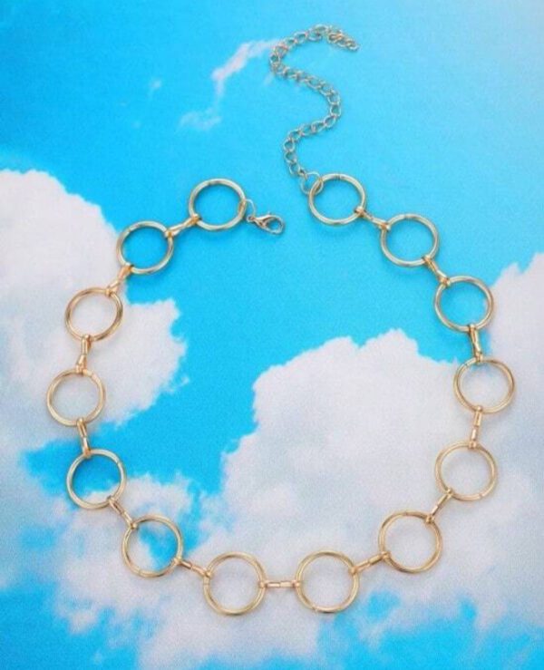 Geometric Circle Choker - Image 2