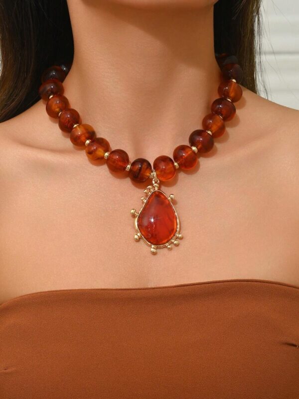 Jadeite Asymmetrical Necklaces - Image 2