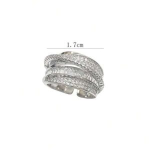 Knotted Luxury Open Ring