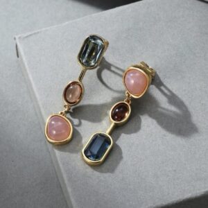 Rhinestone Drop Earring