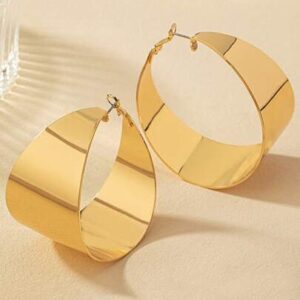 Exaggerated Large Hoops