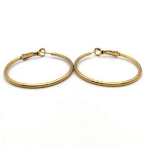 Simple Hoop Earrings - Hypoallergenic