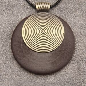 Afro Pendant Necklace