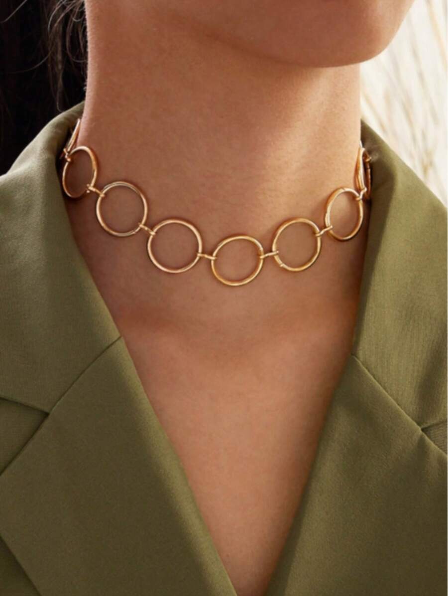 Geometric Circle Choker
